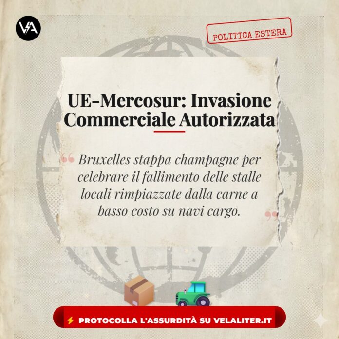 UE Mercosur Vigore Satira