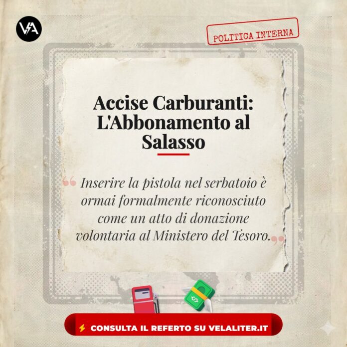 Accise Carburanti Proroga Satira