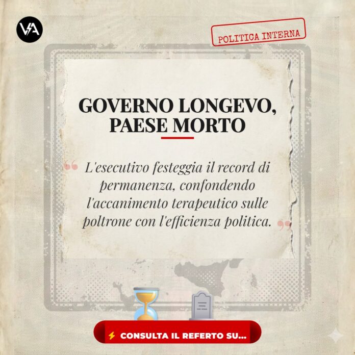 Governo Meloni Longevità il trionfo dell'accanimento terapeutico