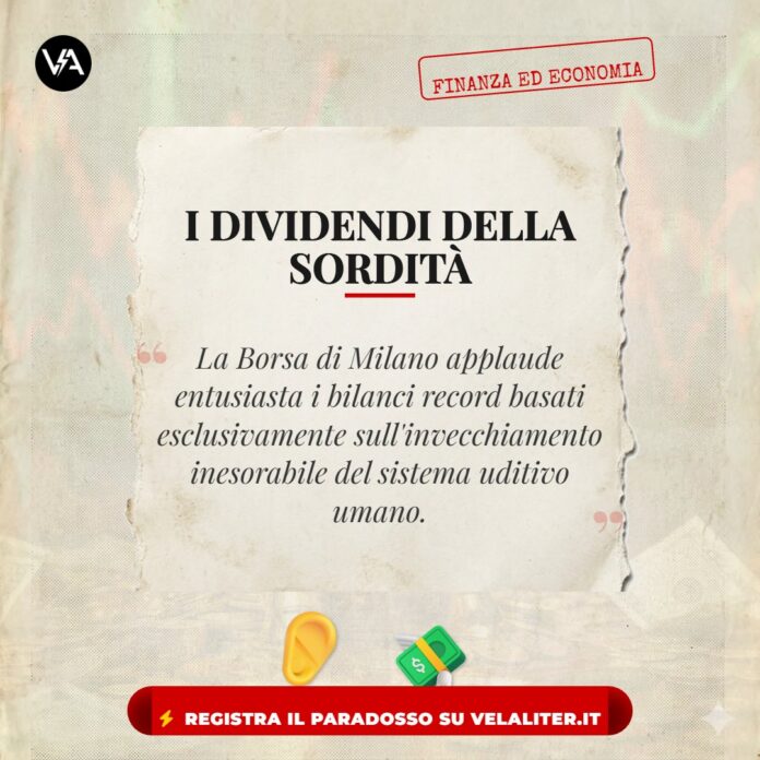 Trimestrale Amplifon - Andamento borsistico festeggiato.
