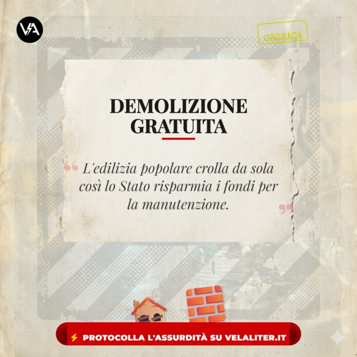 Crollo Vela Rossa: macerie e famiglie evacuate a Scampia