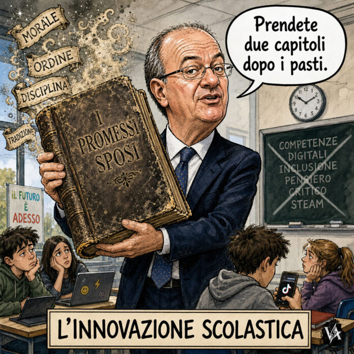 programmi valditara - Satira su Giuseppe Valditara