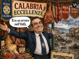 occhiuto, tuttofood e il ciclone harry: il referto definitivo sulla governance calabrese occhiuto tuttofood ciclone harry - satira su roberto occhiuto