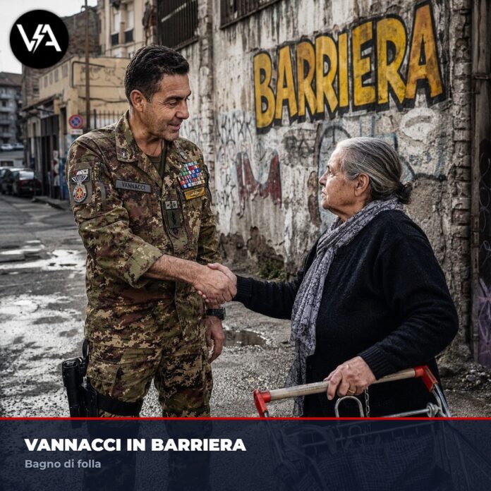 Vannacci Barriera Doppia Cifra l'avanzata elettorale tra i palazzi di periferia.